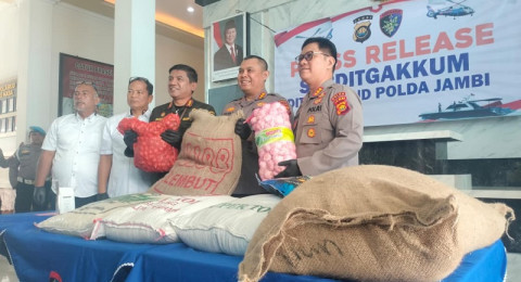 Ditpolairud Jambi Ungkap Kasus Kapal Angkut Tanpa Dokumen